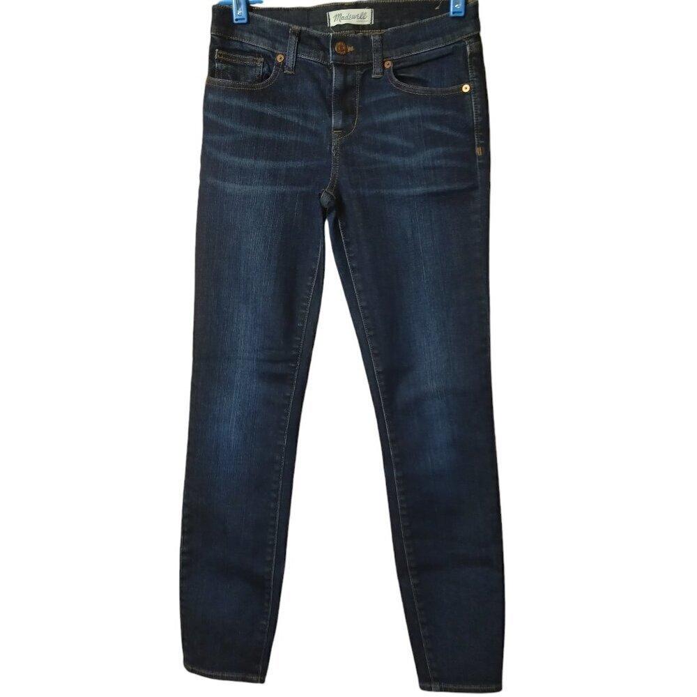 Madewell Skinny Skinny Jeans Size 26 Women's Blue Denim Casual Everyday Basic